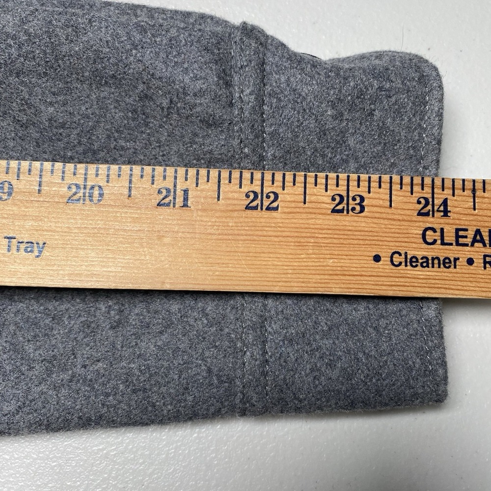 Gustin CPO Shacket XS Mens Heavyweight Flannel Gray Utility Work READ - Picture 5 of 6
